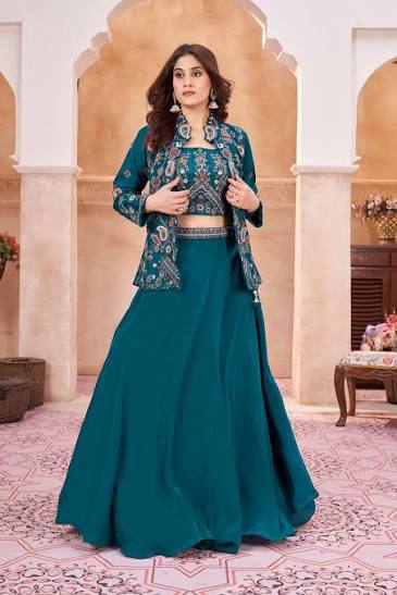 Crop-Top Lehenga