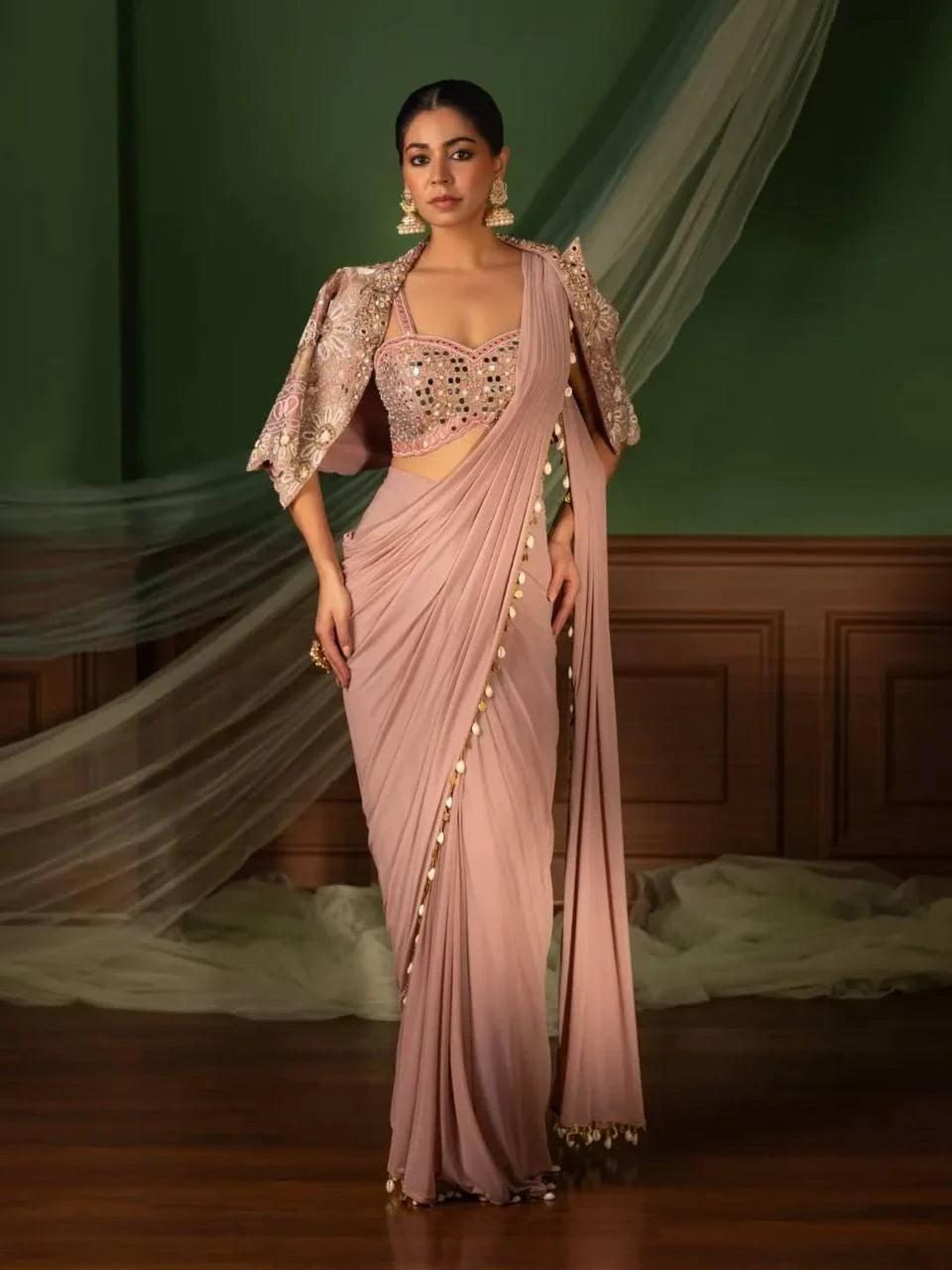 Draped Saree