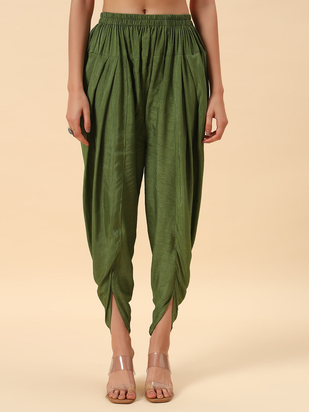 Suit with Dhoti Style Pant Set