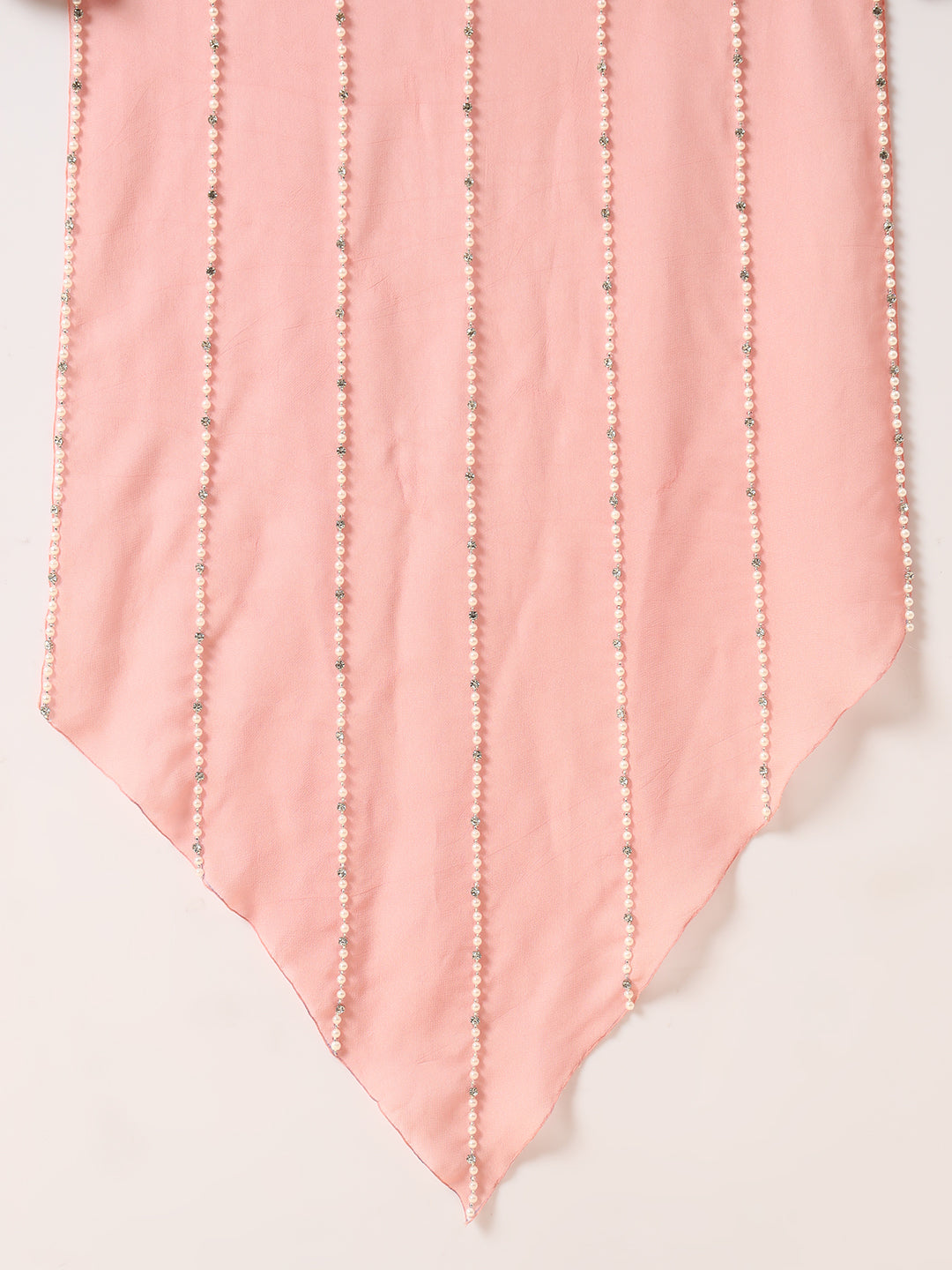 Beautiful Baby Pink Drape saree