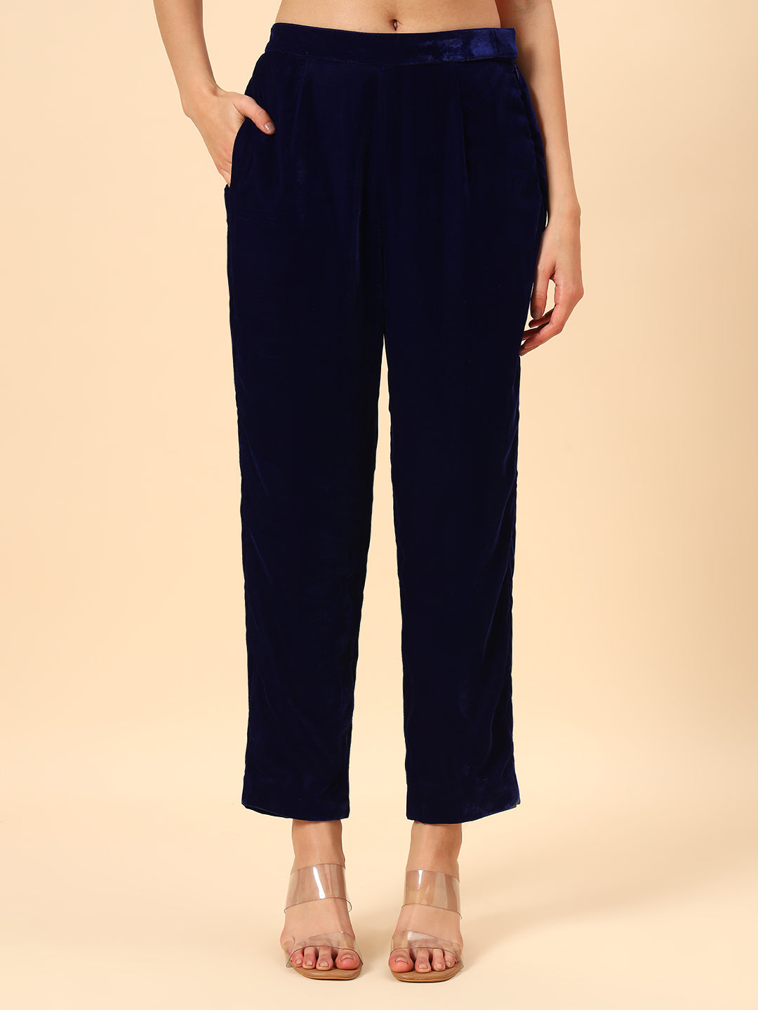 Midnight Velvet Kurta Set