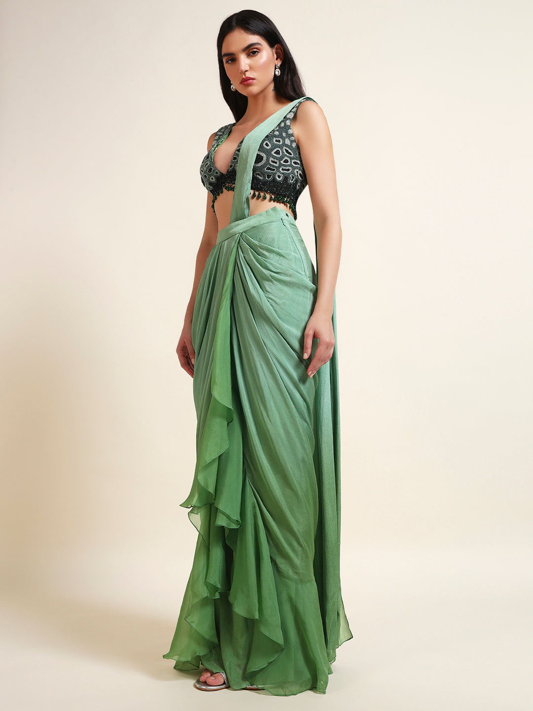 Beautiful Drape saree
