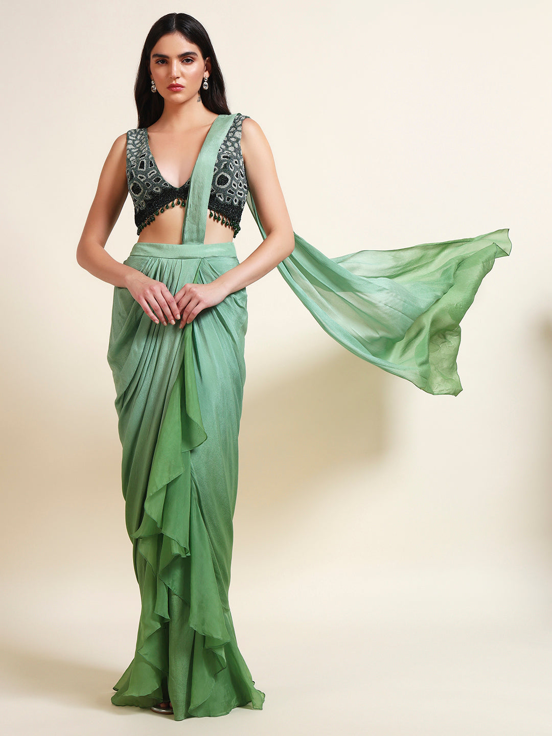 Beautiful Drape saree