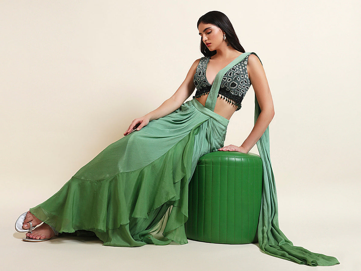 Beautiful Drape saree