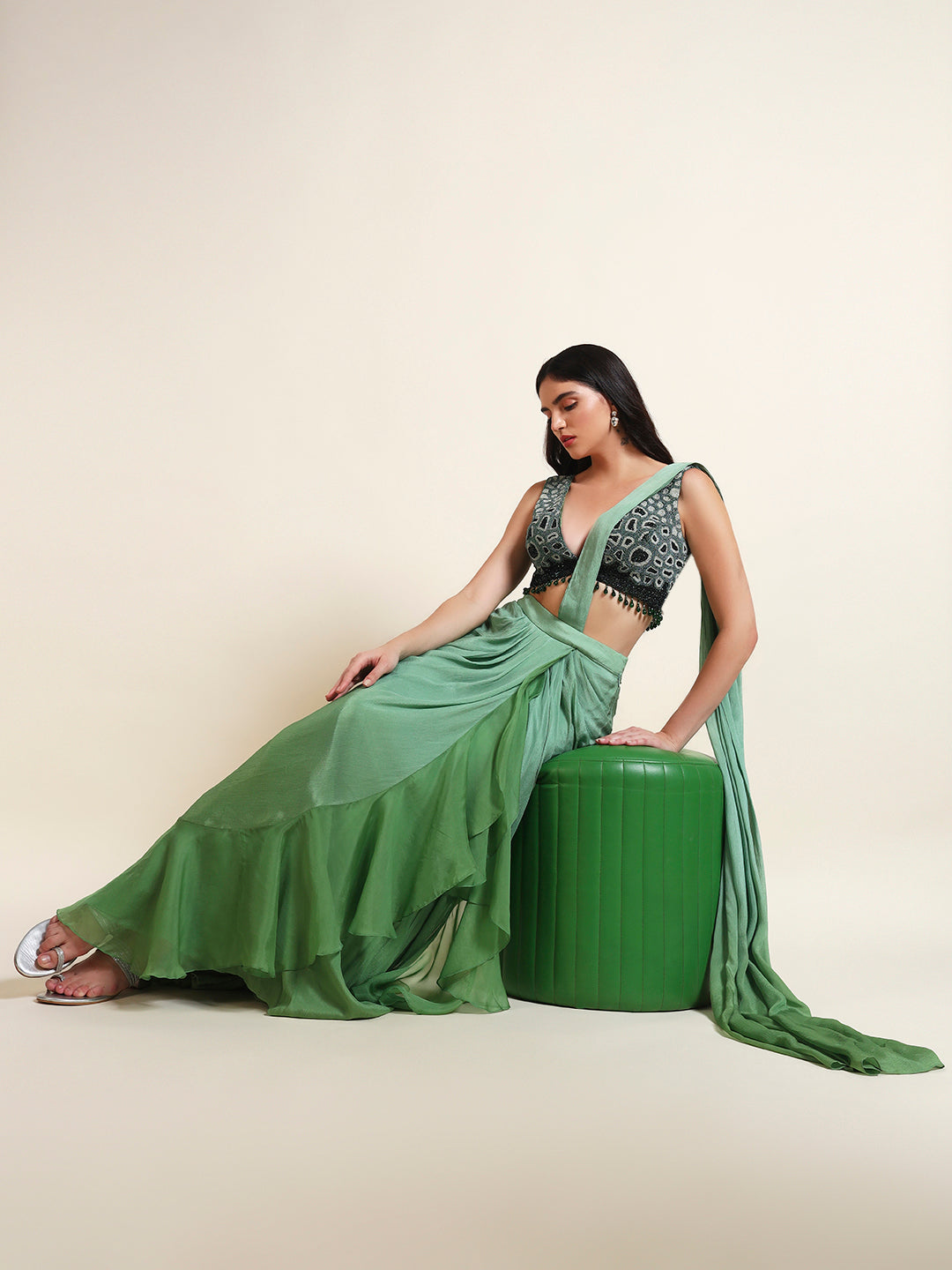Beautiful Drape saree